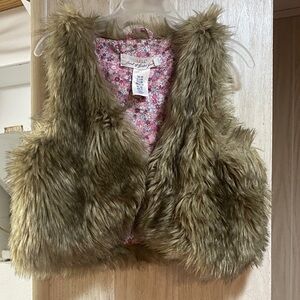 Faux Fur Vest for Kids
